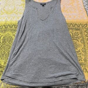 Express Heather Gray Tank Top